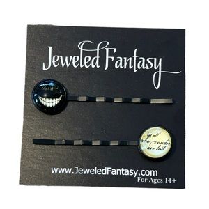 Alice In Wonderland Cheshire Cat Hair Pin Set